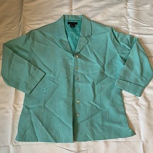 Silk Blazer summer weight size M